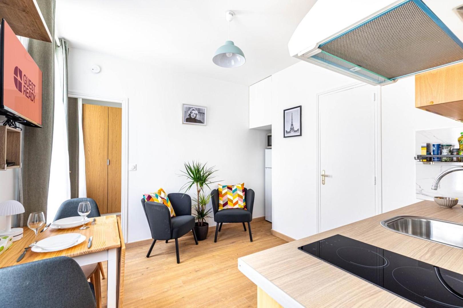 Guestready - Stylish Escape In Folie-mericourt Apartment